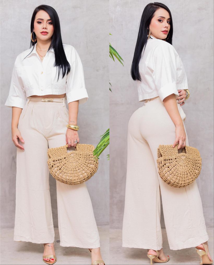 Mia Pant - Cream