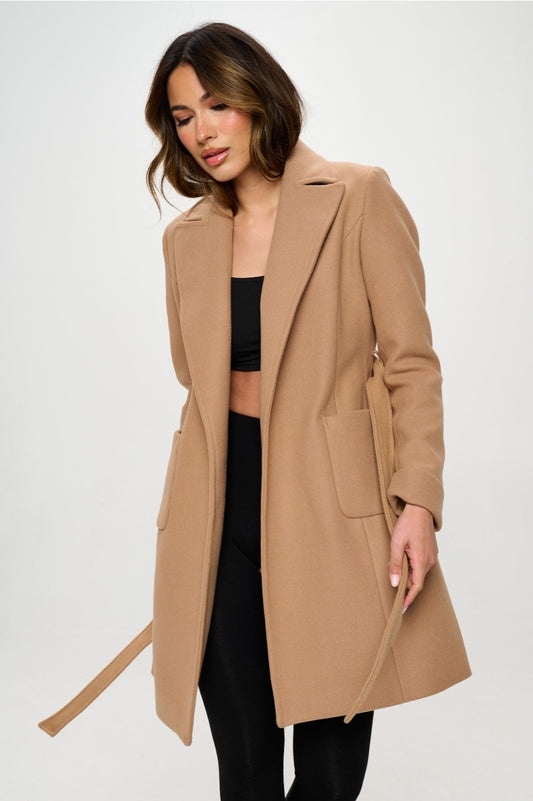 Lucy Vegan Wool Coat