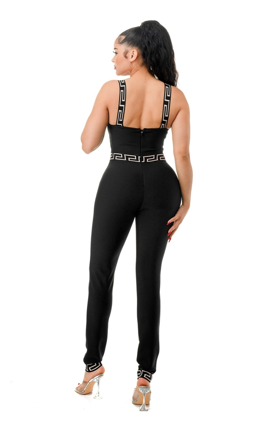 Eyes On You Bandage Jumpsuit