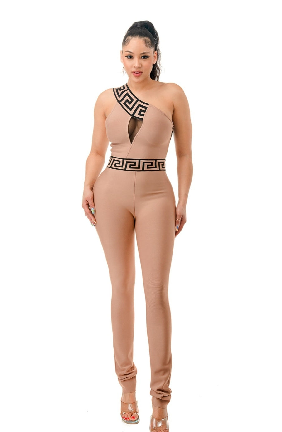You Are The One Bandage Jumpsuit
