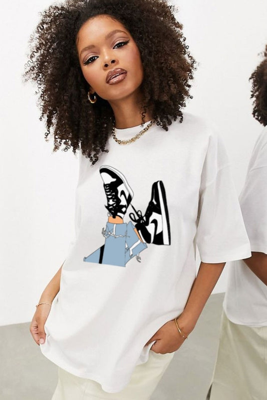 Because I Love Shoes Oversize Shirt