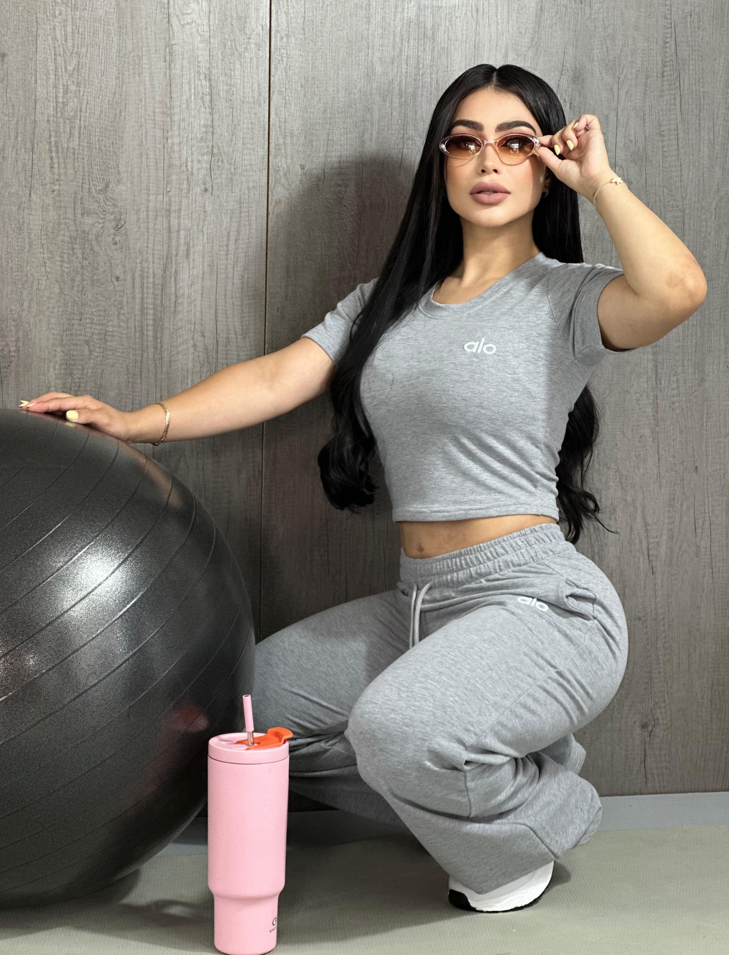 Great Moments Pant Set - Gray