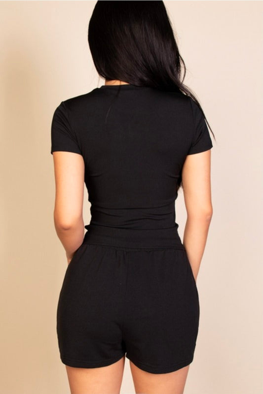 Because I Need It Top - Black
