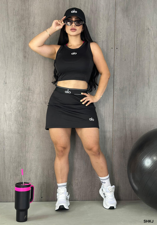 Gym Girl 4 piece set - Black