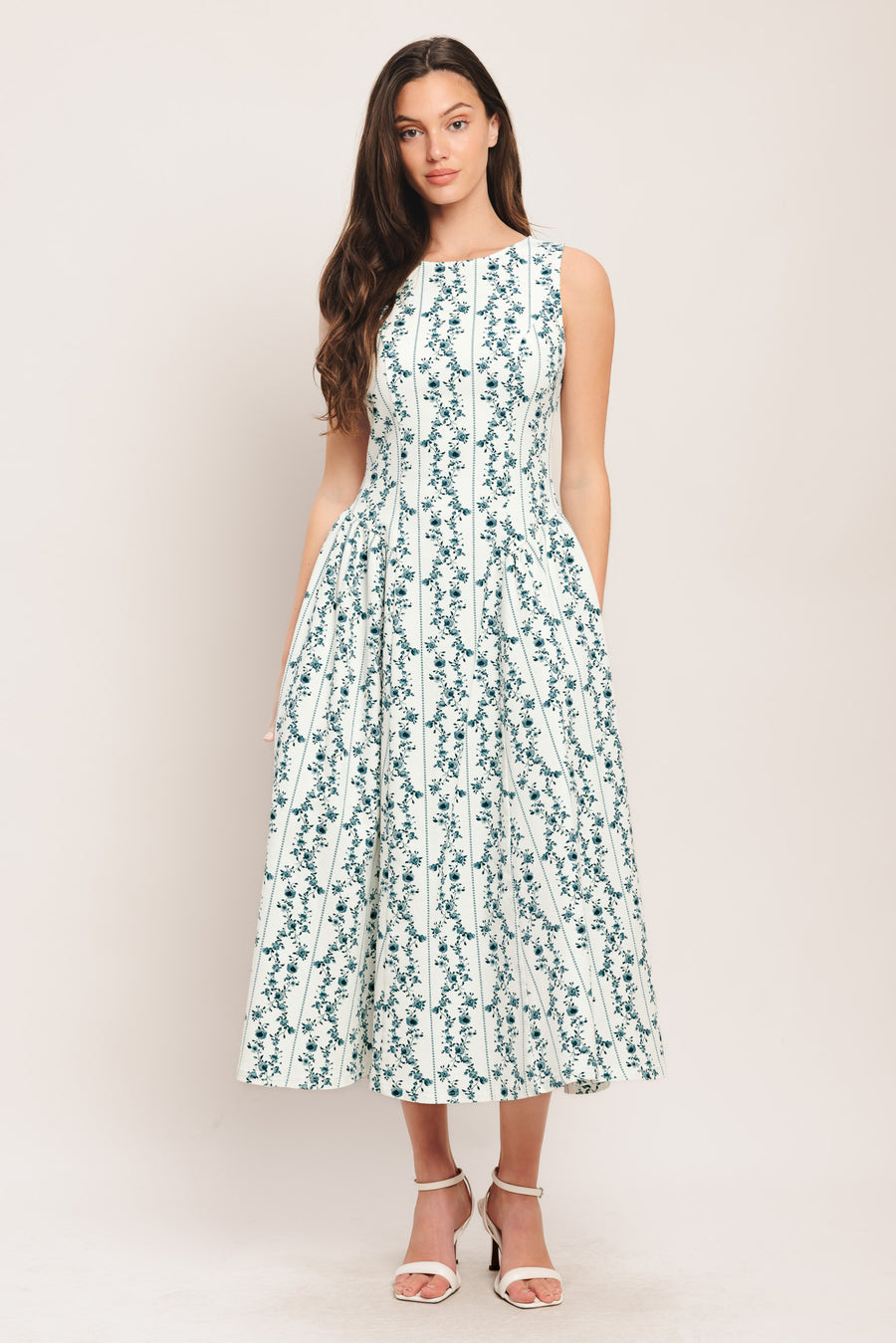 Bloom Column Midi Dress