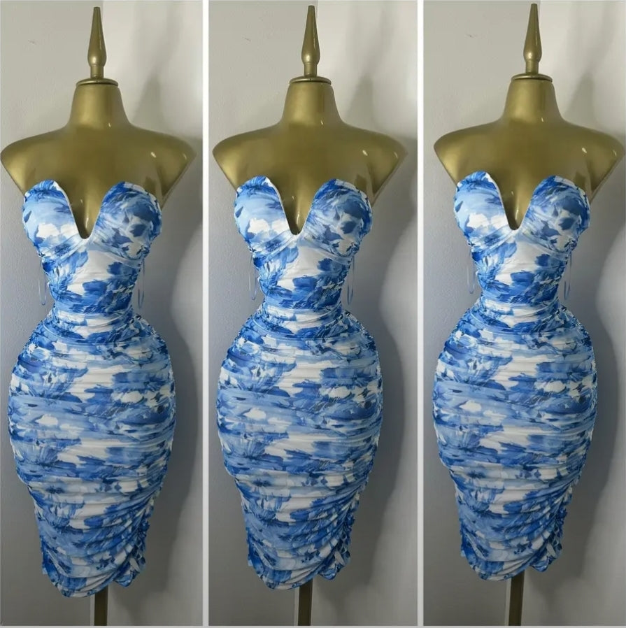 Blue Romance Dress
