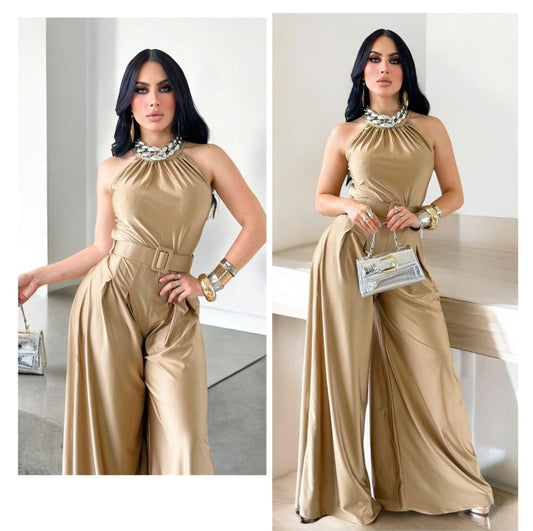Paris Jumpsuit - Gold