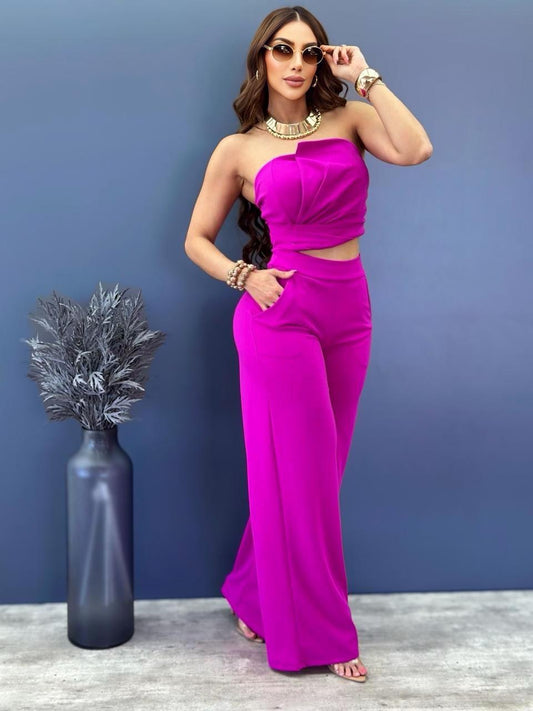 Abanico Set - Dark Pink