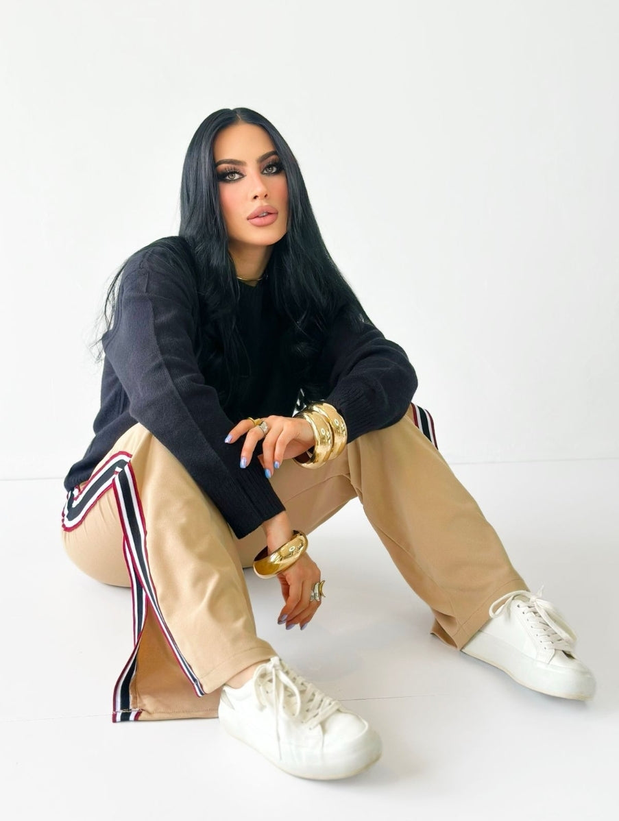 Vittola Pants- Beige