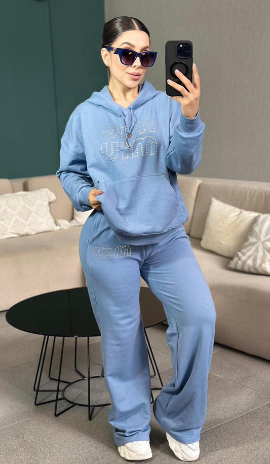 Mia Mia Pant Set - Blue