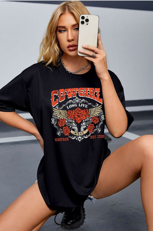 CowGirl Oversize Shirt