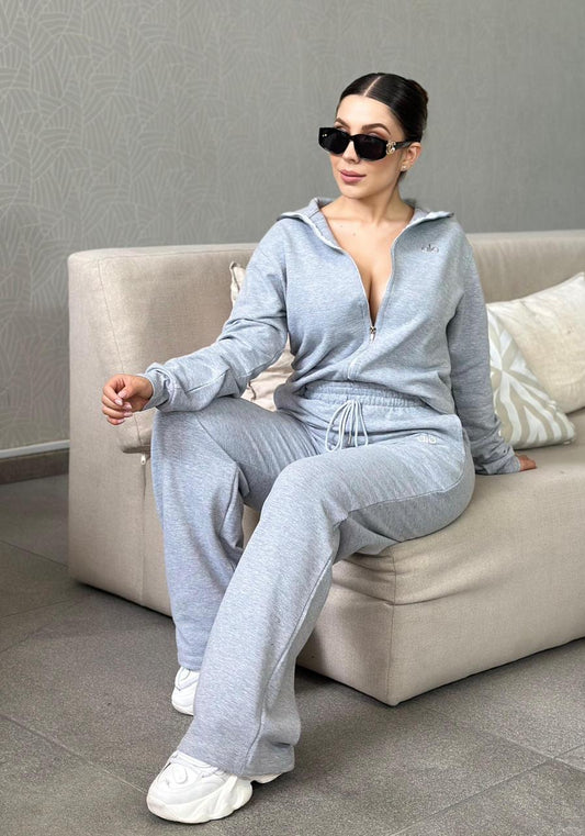 Perfect Weekend Pant Set - Gray