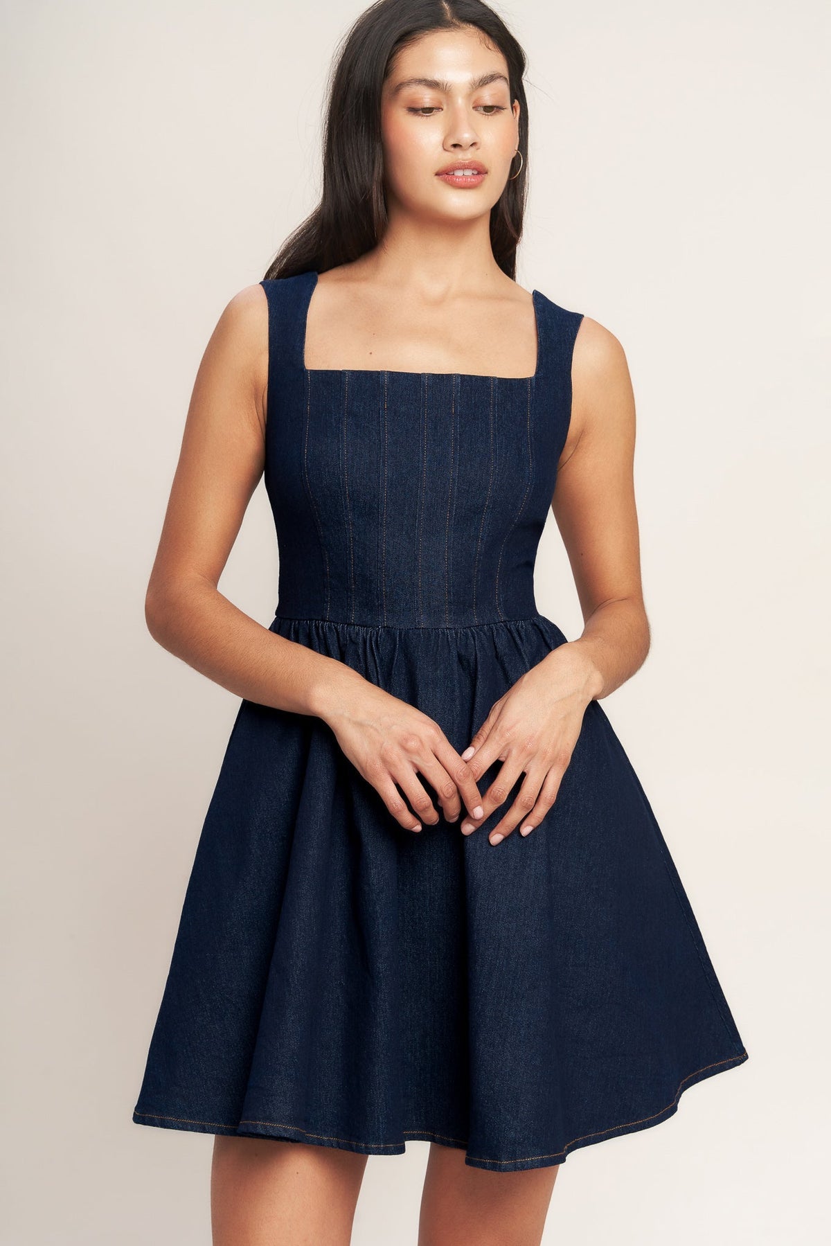 Loving Denim Mini Dress