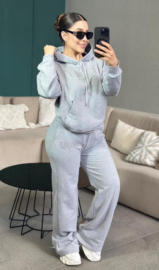 Mia Mia Pant Set - Gray