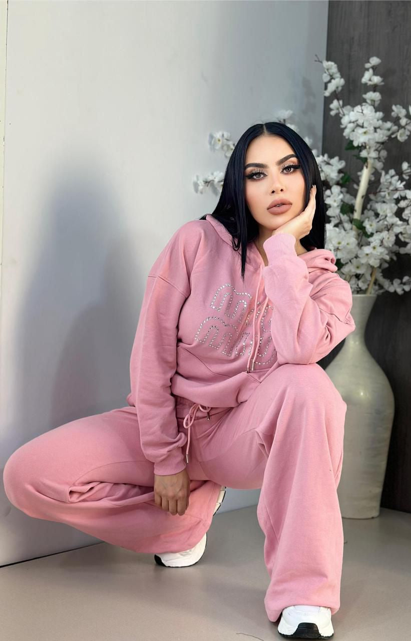 Mia Mia Pant Set - Pink