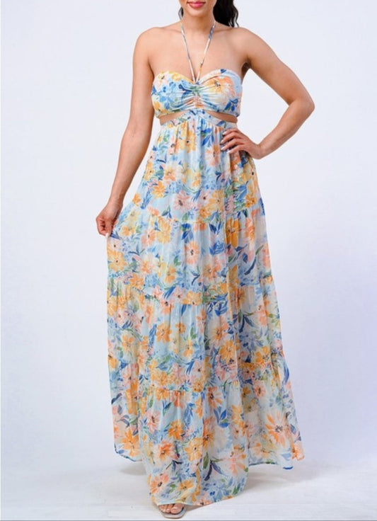 Beautiful Sunlight Maxi Dress