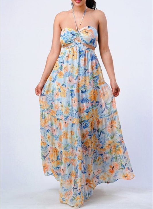 Beautiful Sunlight Maxi Dress