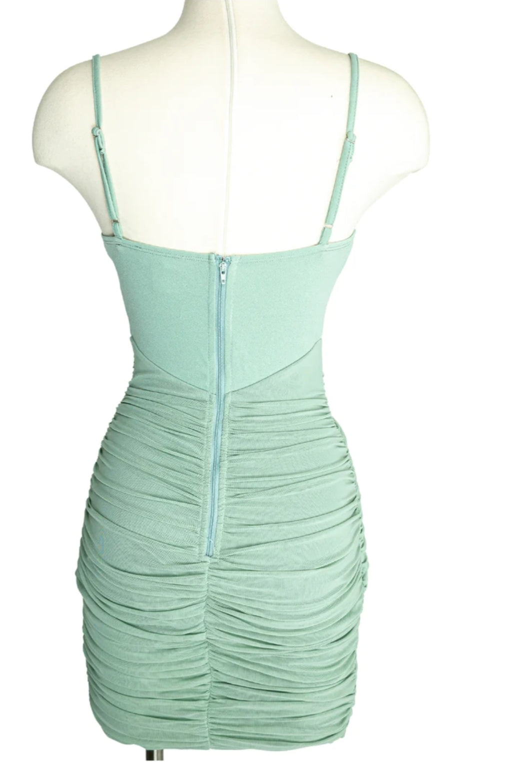 Sweet Temptation Mini Dress - Mint
