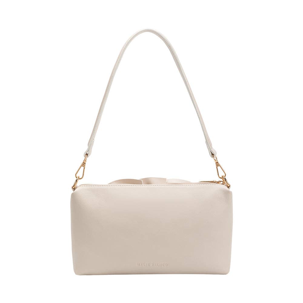 Florence Ivory Recycled Vegan Leather Shoulder Bag