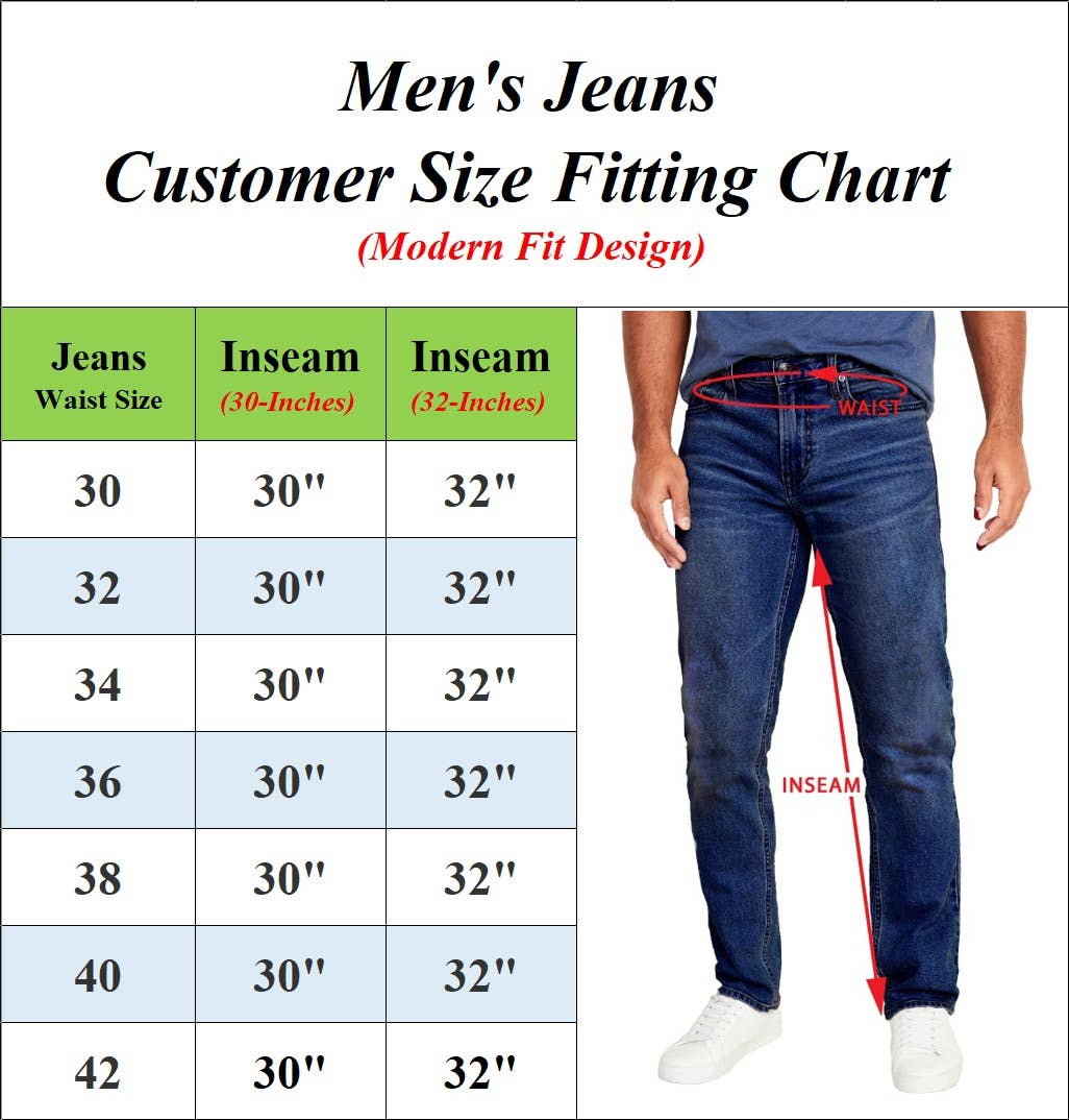 Men's Stretch Ripped Jeans: Dark Wash