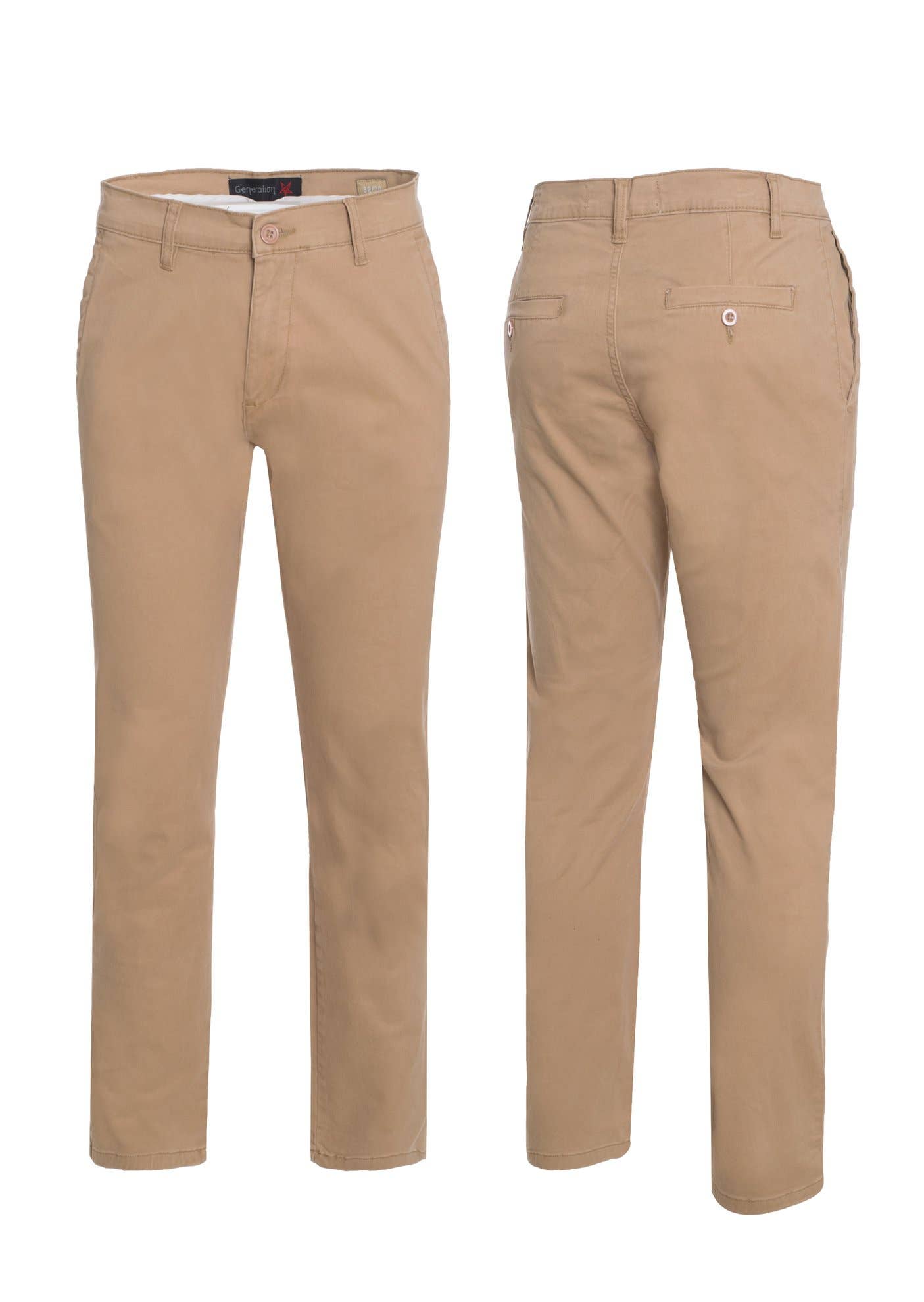 Twill Chino Pant Stretch: Khaki / 30