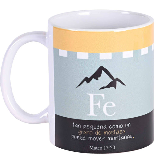 Mug Ceramic Fe Grano De Mostaza 11oz