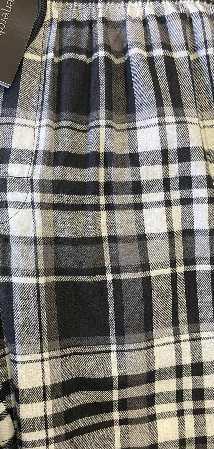 Unisex Flannel Lounge Pants (HF-2605): K13 / L