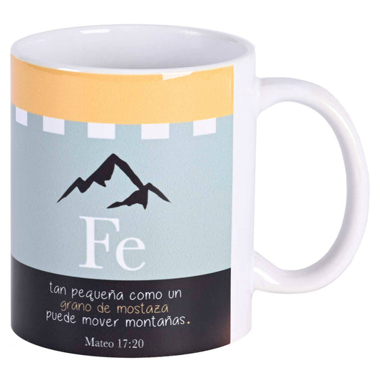 Mug Ceramic Fe Grano De Mostaza 11oz