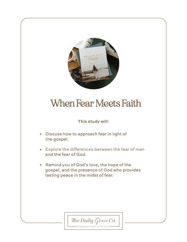 When Fear Meets Faith