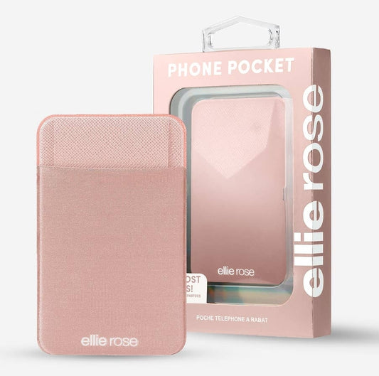 Stick-On Phone Pocket - Blush