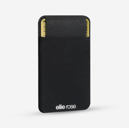 Stick-On Phone Pocket - Black