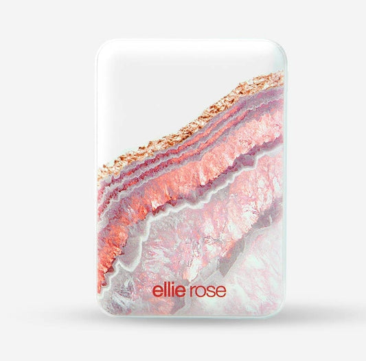 Power Bank Charger - Rose Gold Agate