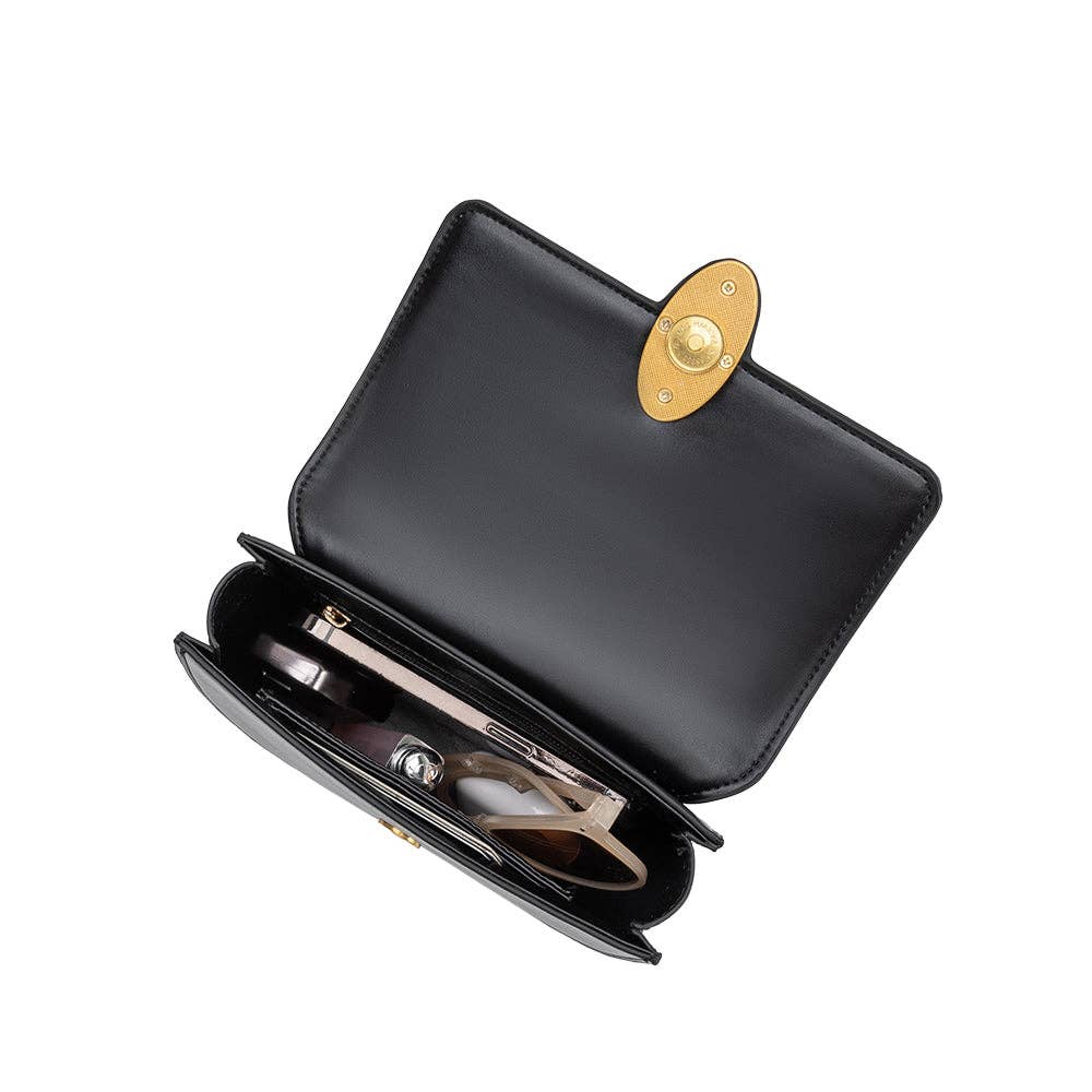 Esther Bone Recycled Vegan Lthr Crossbody Bag Pre-Order 1/28