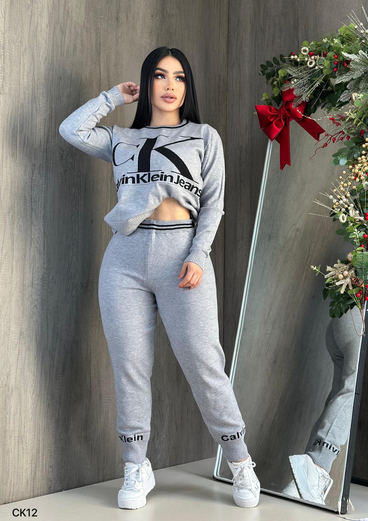 CK Pant Set - Gray