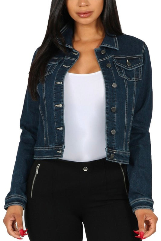 Classic Denim Jacket  - Dark