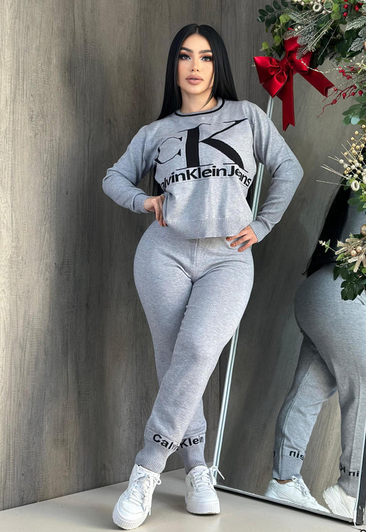 CK Pant Set - Gray