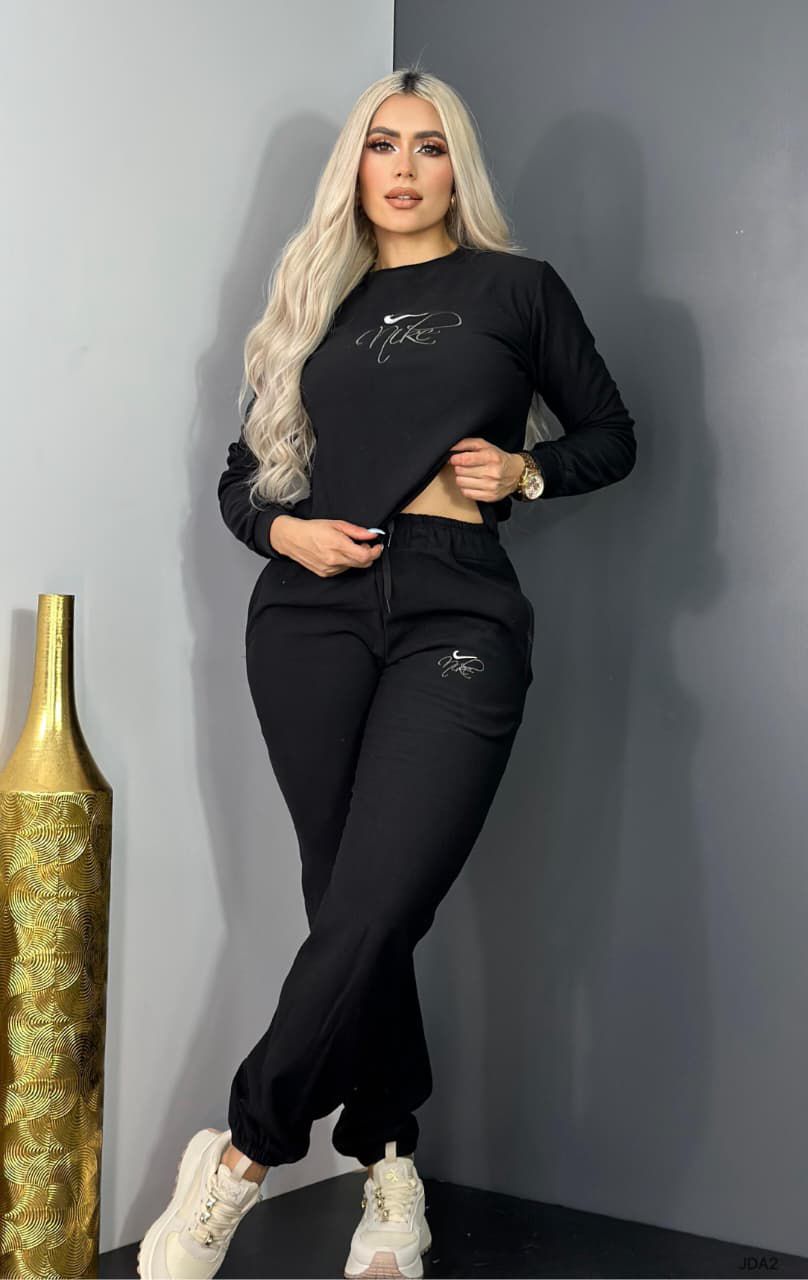 Nicki Pant Set  - Black