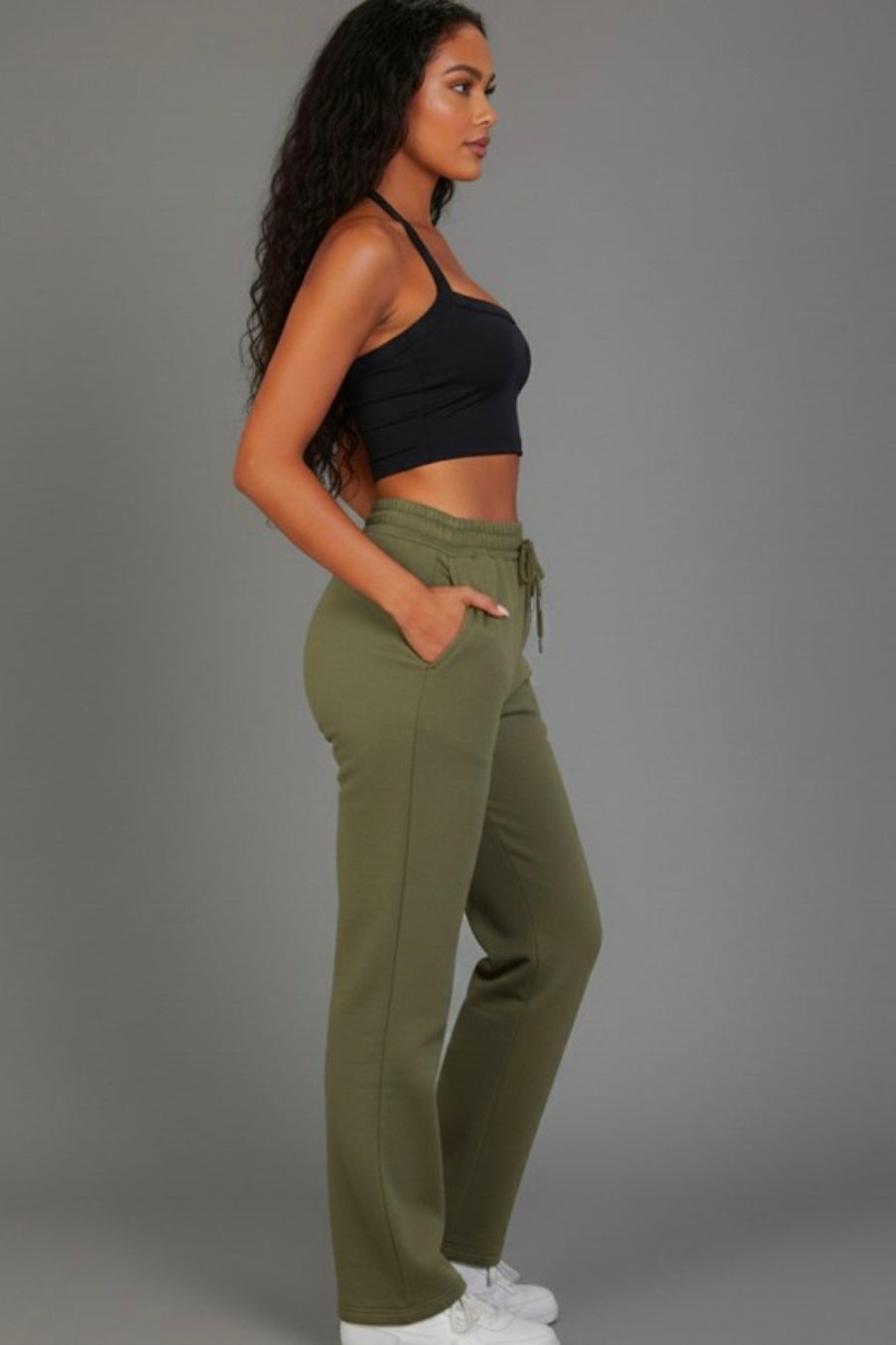 Cozy Days Sweatpants  - Olive