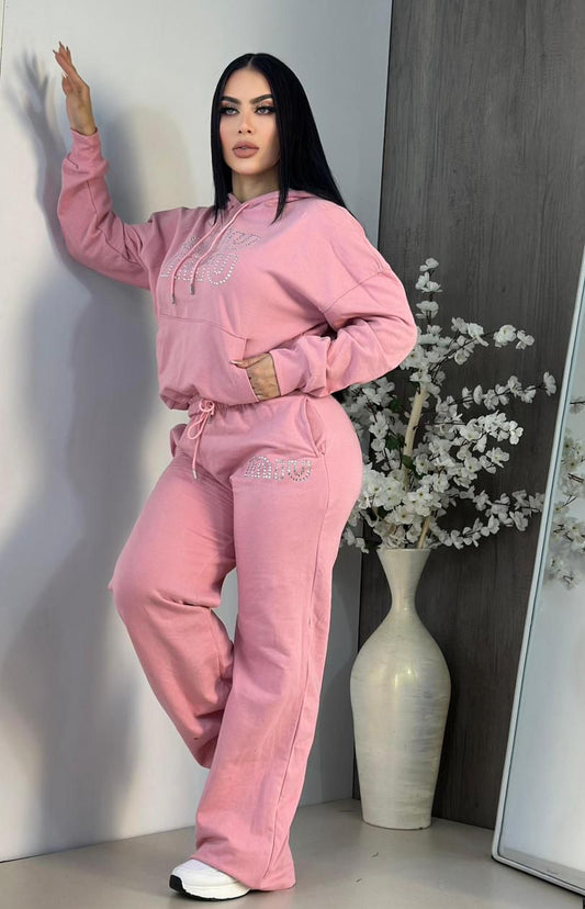 Mia Mia Pant Set - Pink