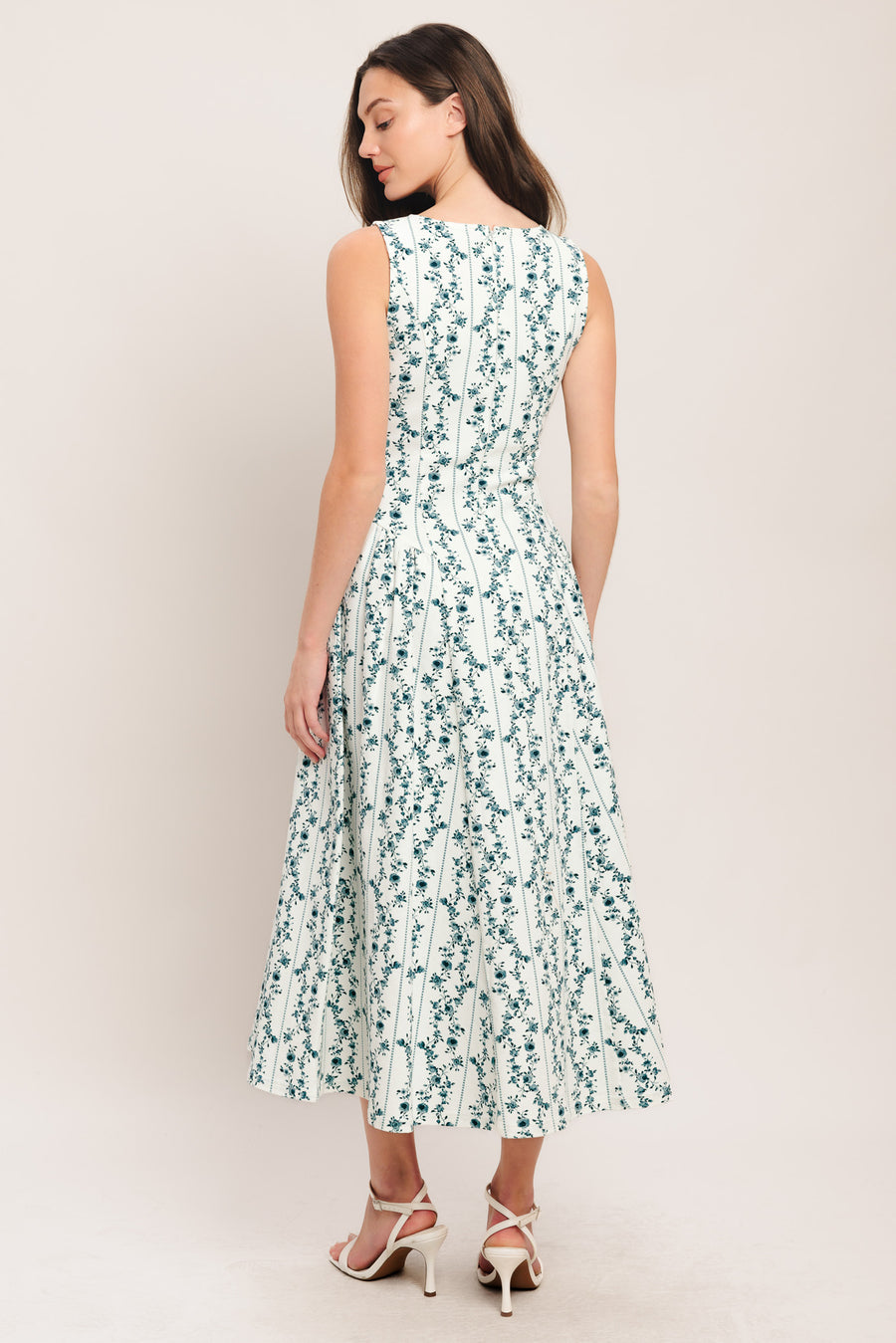 Bloom Column Midi Dress