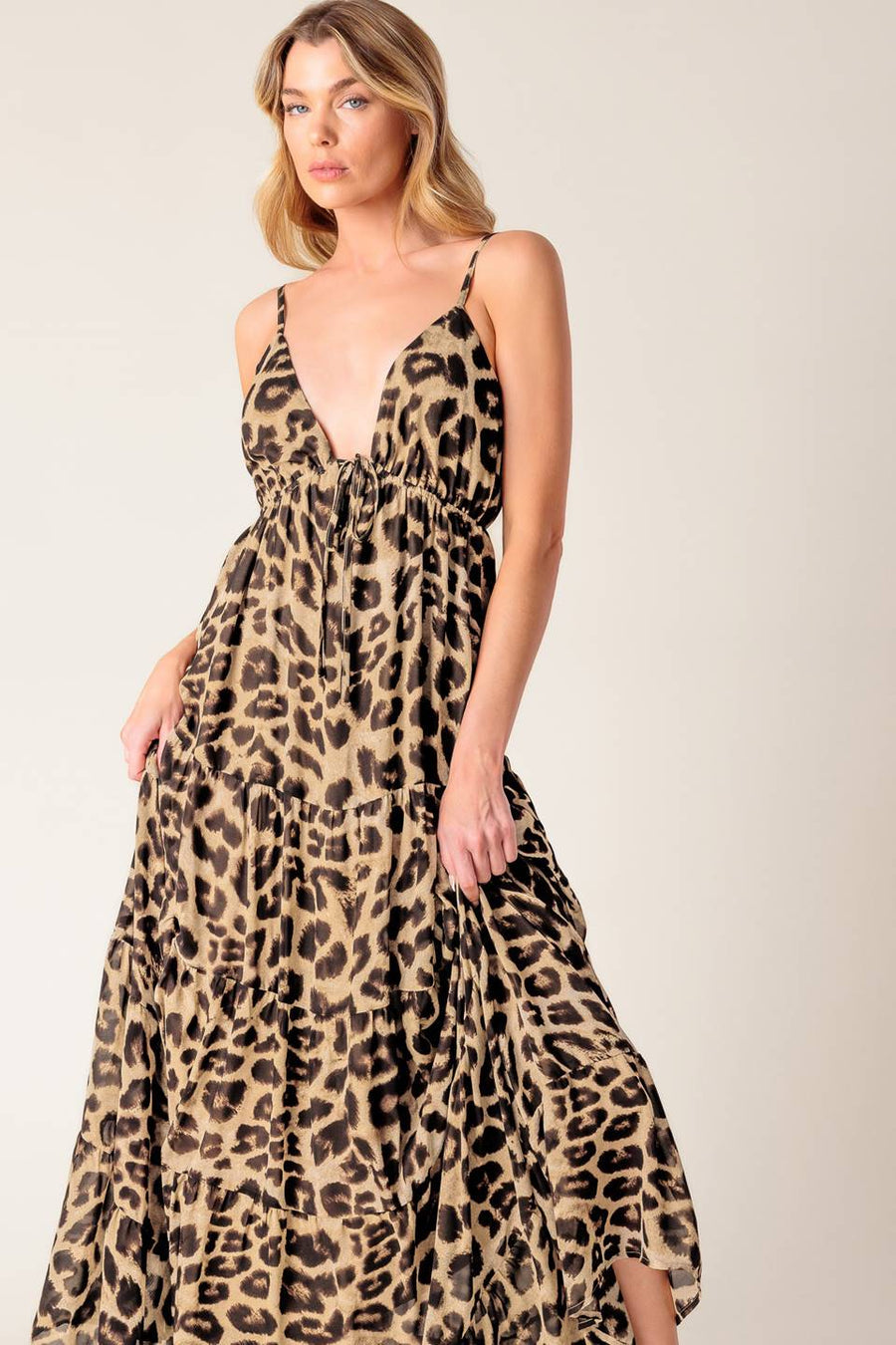 Leopard Printed Dress