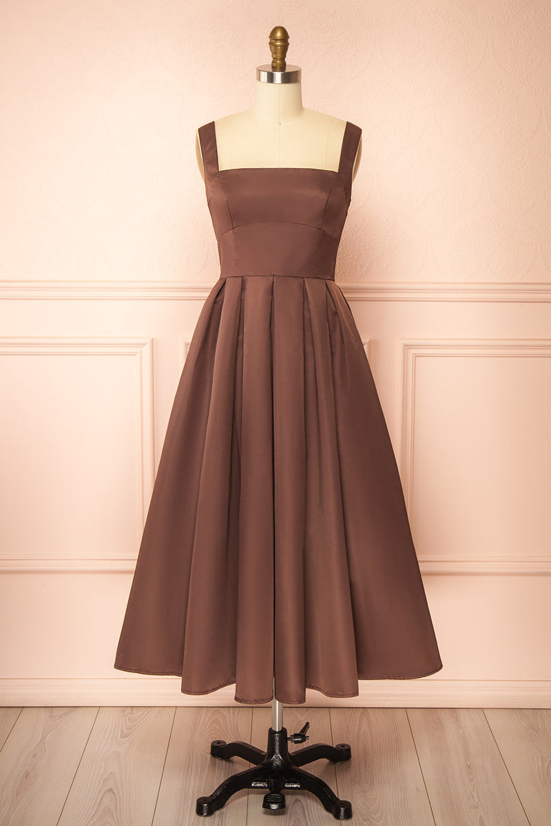 Chocolate Symphony Dress