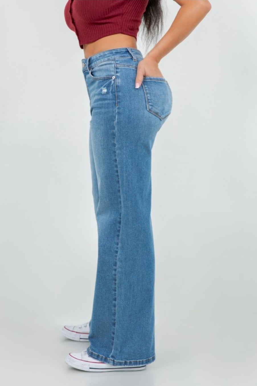 All I Need Wide Leg Jeans
