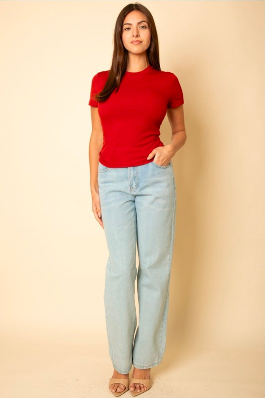 Because I Need It Top - Red