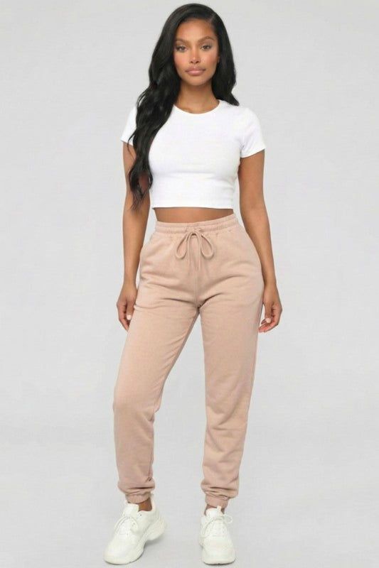 Long Weekend Joggers  - Taupe