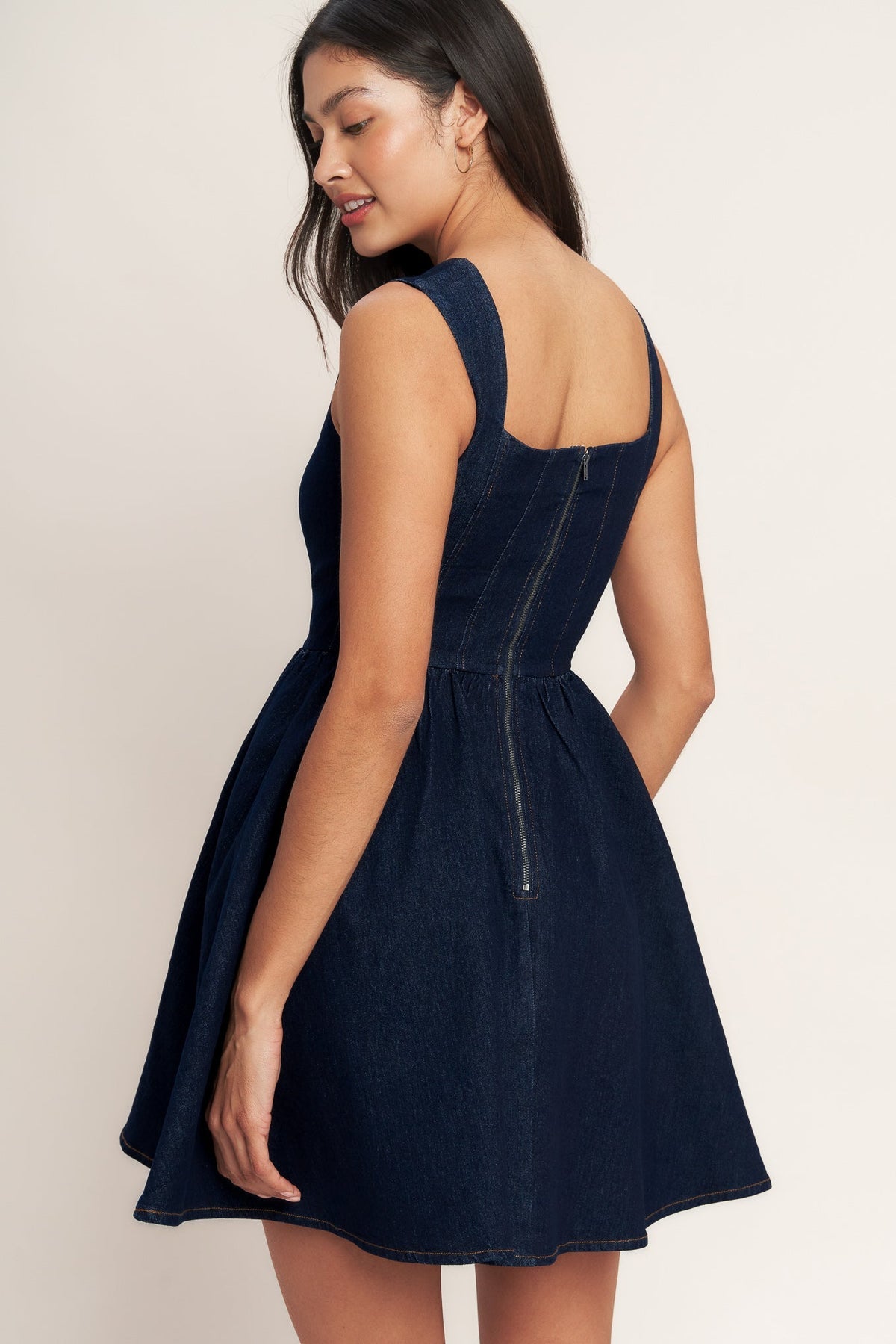 Loving Denim Mini Dress