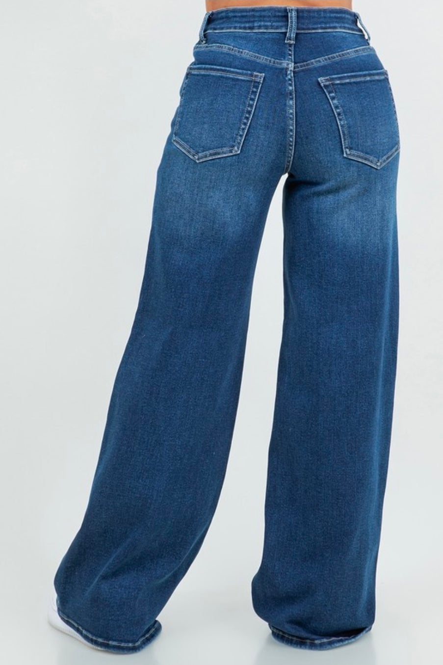 Just Baggy Denim Jeans - Medium Blue