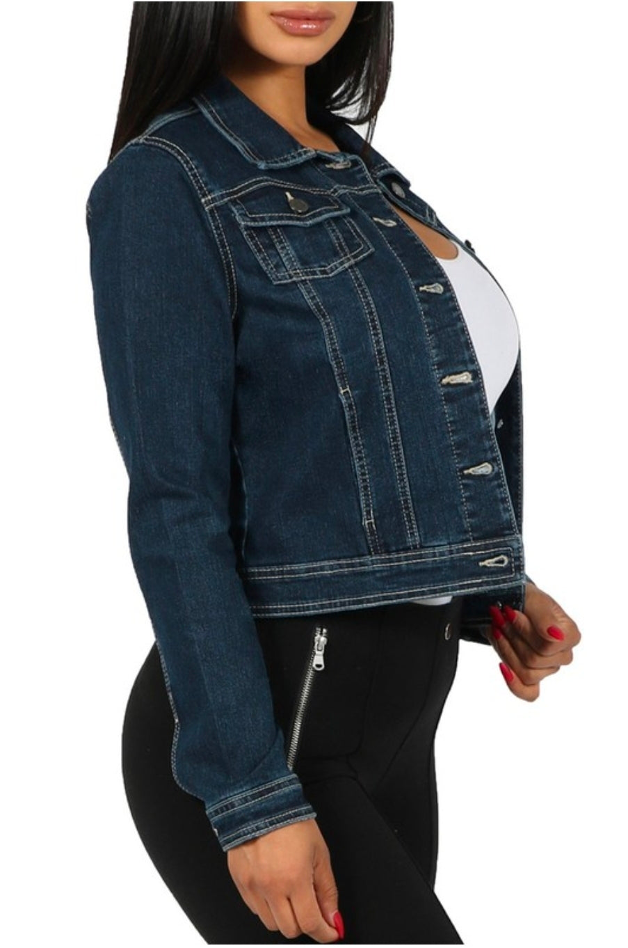 Classic Denim Jacket  - Dark