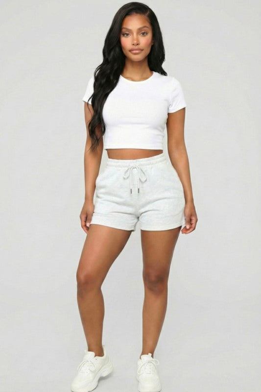Long Weekend Shorts - Heather Grey