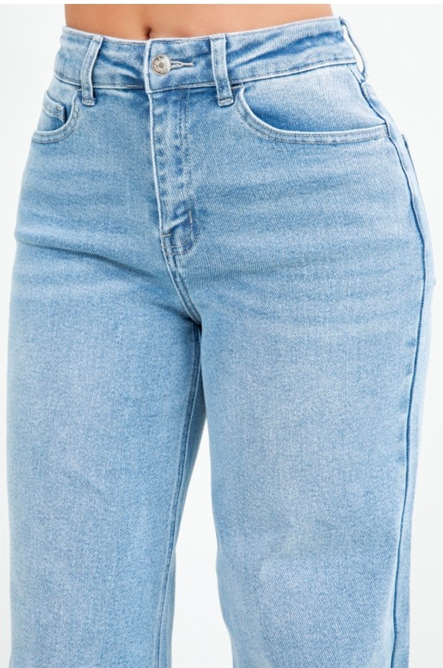 Baggy Fit Jeans - Light Blue